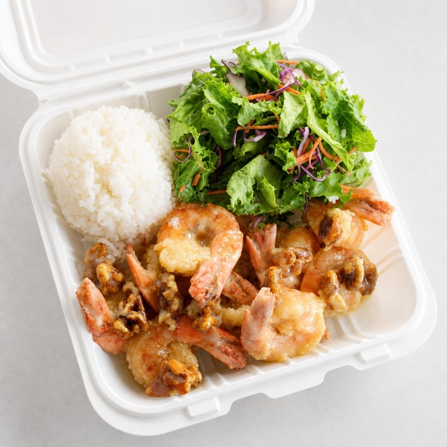 Butter Garlic Shrimp.