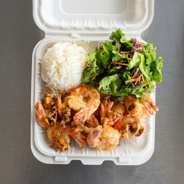 Butter Garlic Shrimp.